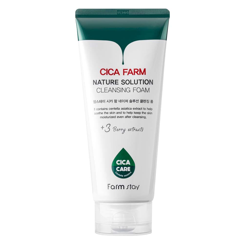 FarmStay Cica Farm Nature Solution Foam Cleanser 180 ml