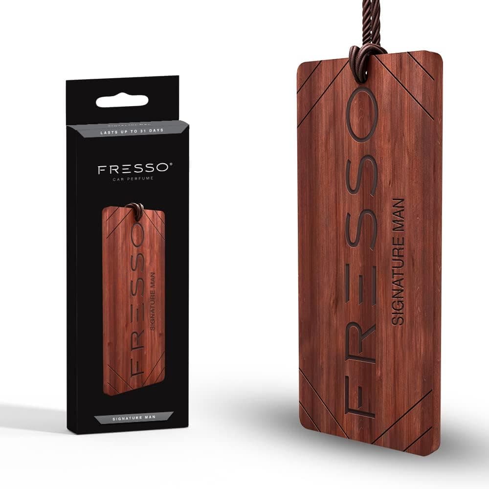 Fresso Wooden Car Air Freshener