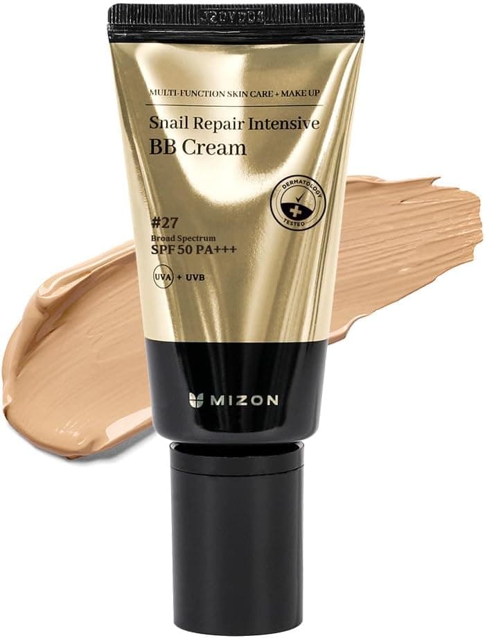 Mizon Multi Function Formula Snail Repair Intensive BB Cream SPF30+ РА+++ #27 Medium Beige 50 ml