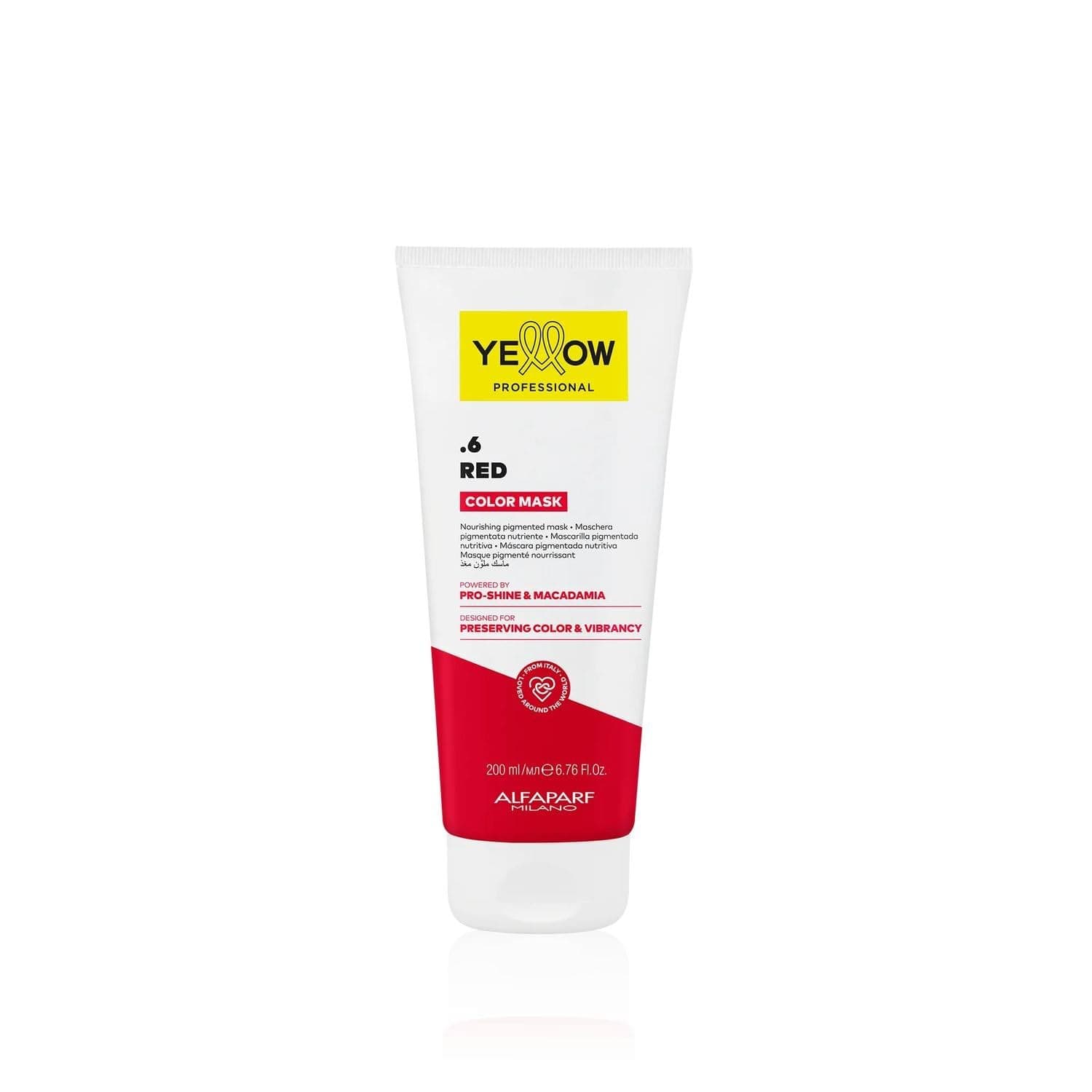 Alfaparf Yellow Color Care Mask .6 Red 200 ml