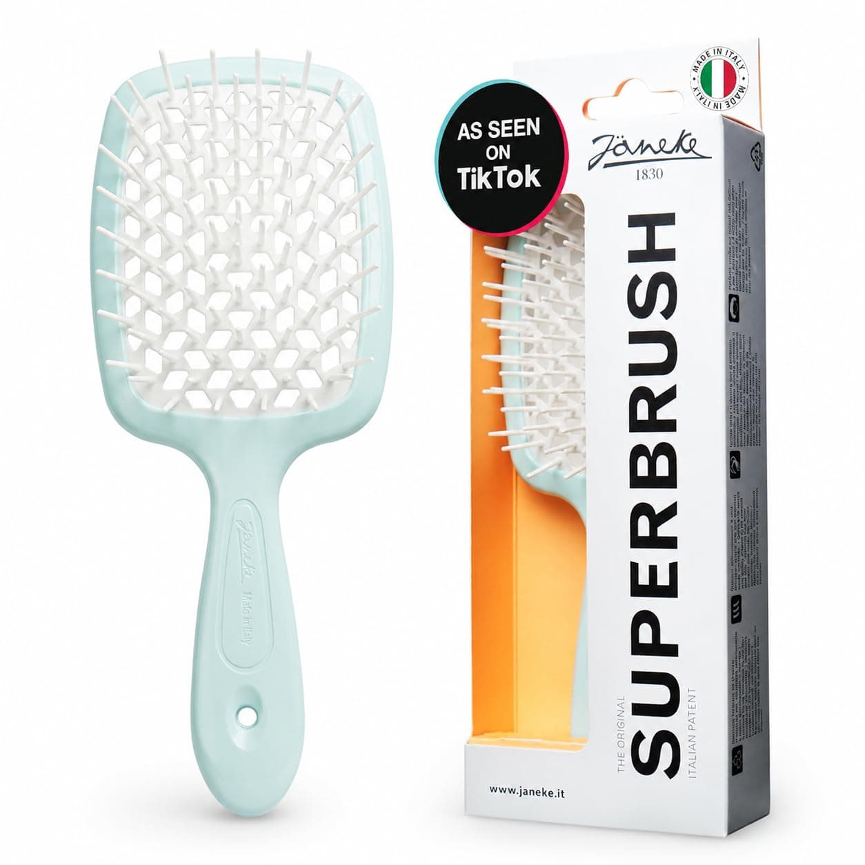Janeke 1830 Superbrush Blue/White