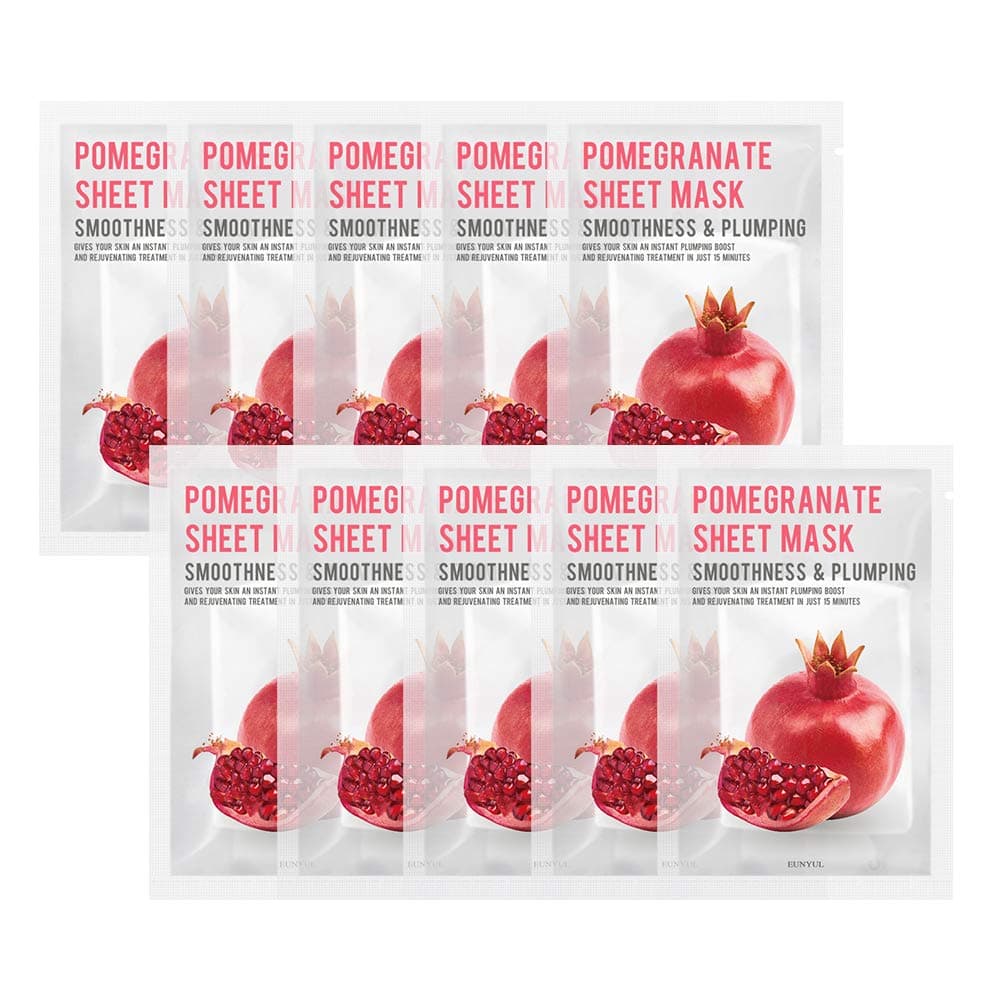Eunyul Purity Pomergranate Sheet Mask 22 ml x 10 pcs