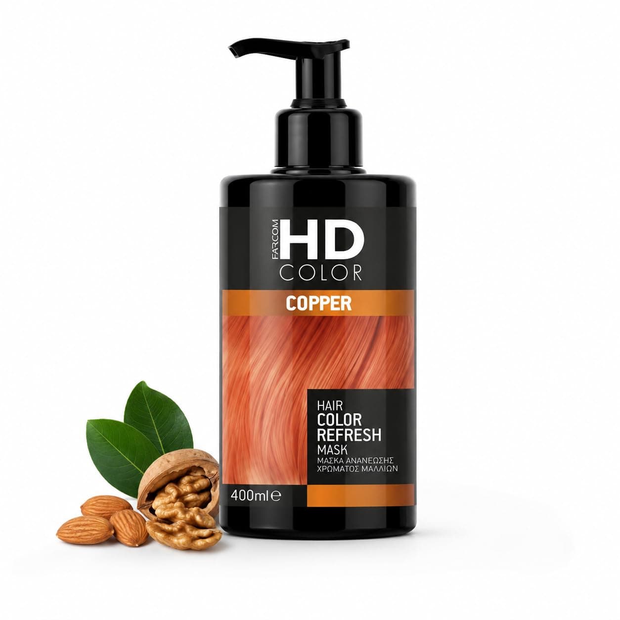 Farcom HD Color Pure Red  Hair Color Refresh Mask 400ml