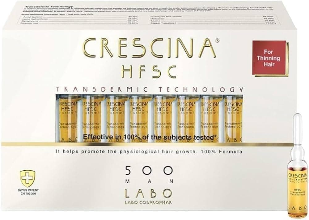 Crescina Transdermic Technology HFSC 500 N20 For men