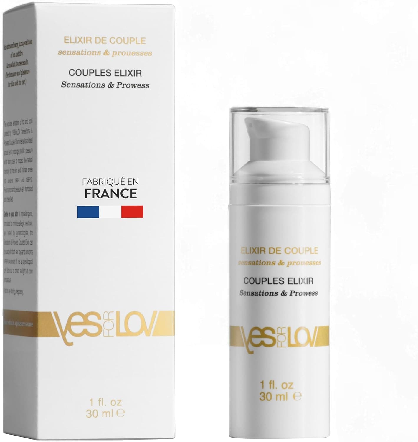 YESforLOV Couples Elixir Sensations & Prowess 30ml