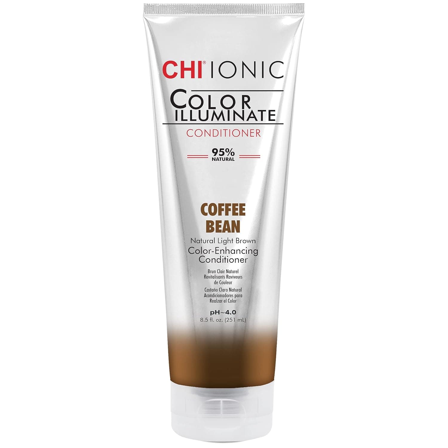 CHI Ionic Color Illuminate Conditioner Coffee Bean Light Browv 251 ml