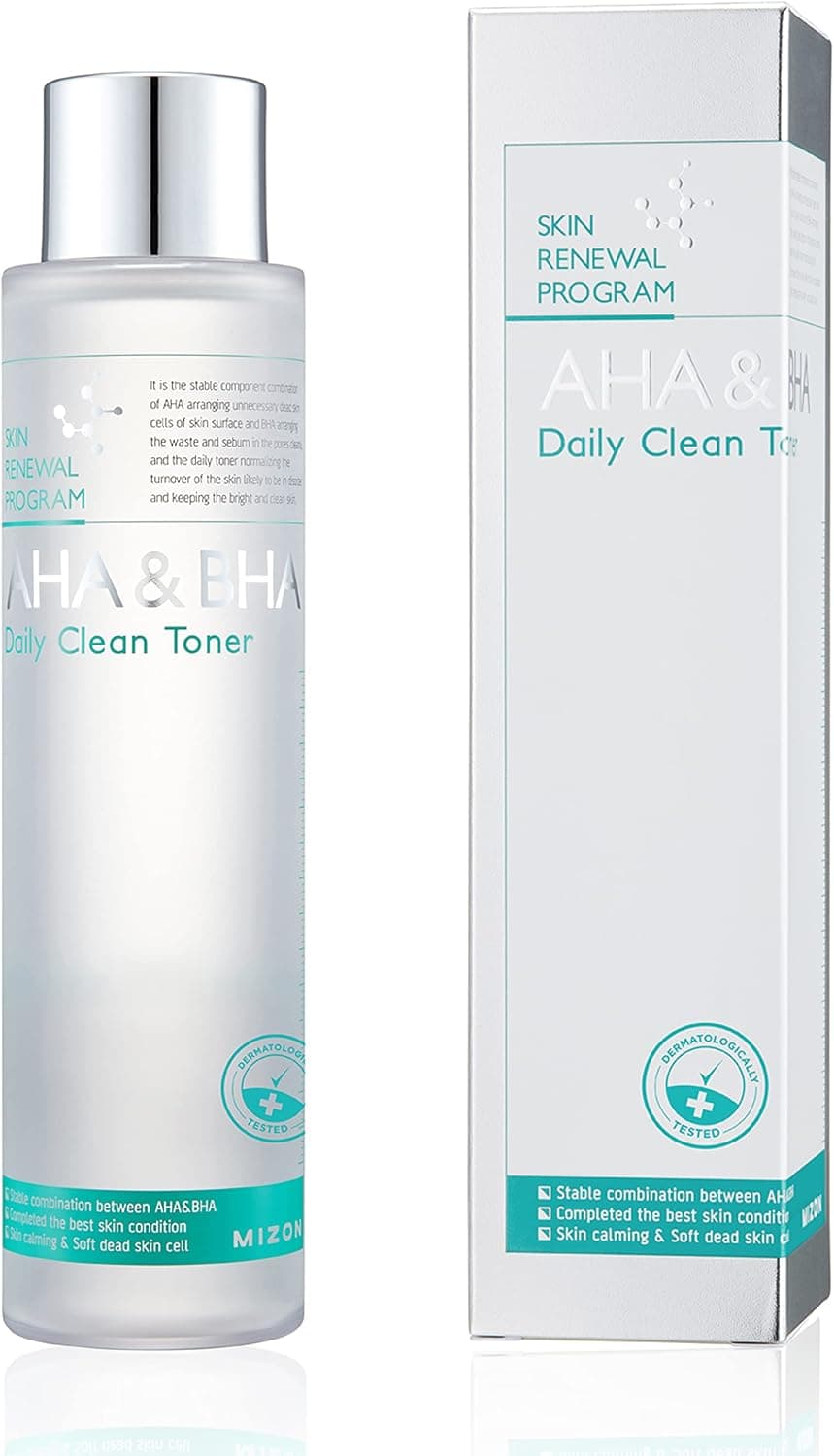Mizon Skin Renewal Program AHA & BHA Daily Clean Toner 150ml