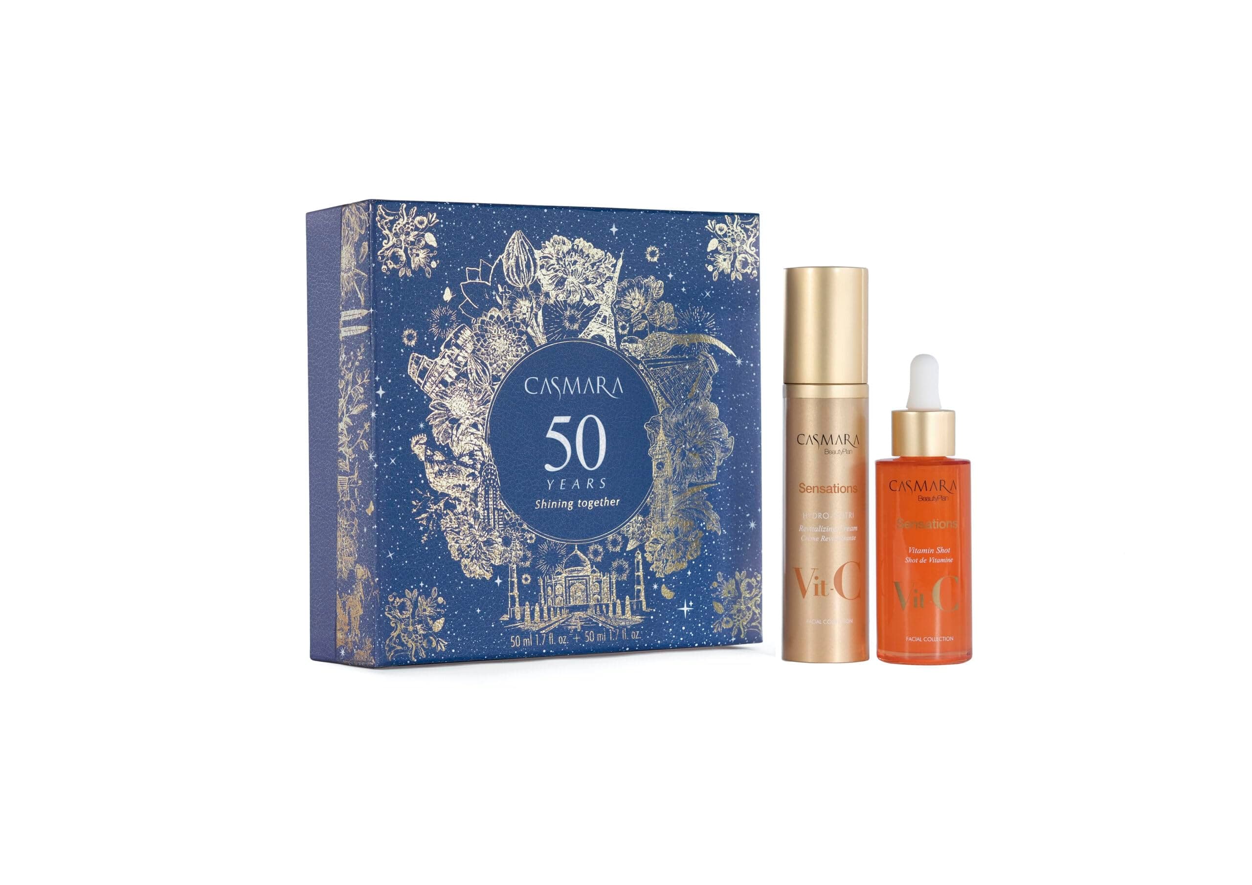 Casmara Facial Skincare Set Beauty Box Sensations Hydro-Nutri + Vitamin Shot