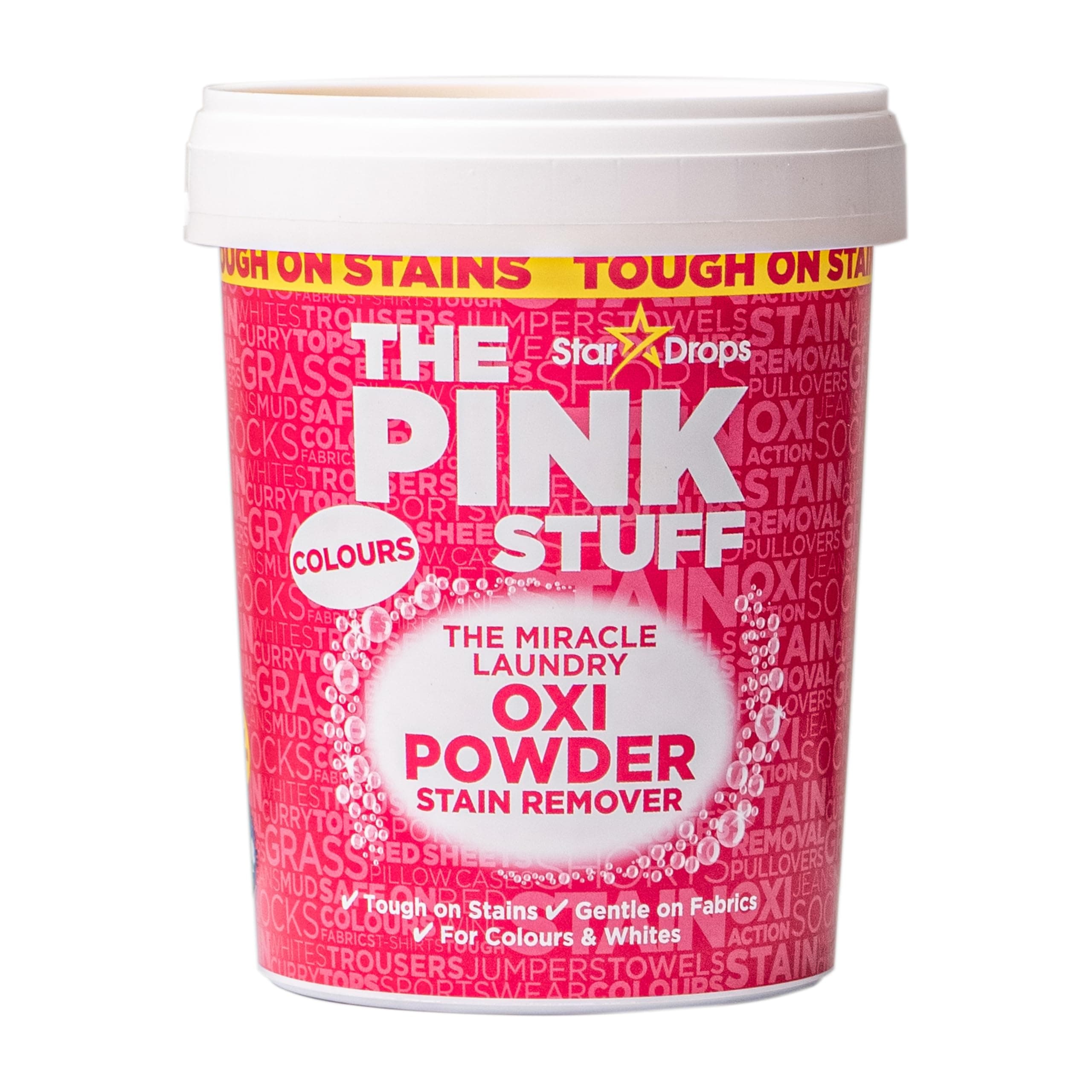 The Pink Stuff Stain Remover Powder for Colours 1kg