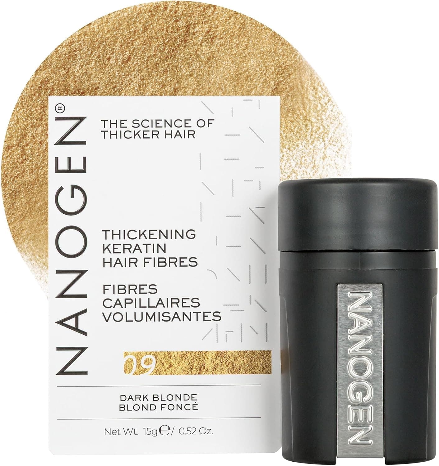 Nanogen Hair Thickening Fibres Dark Blonde 15 g