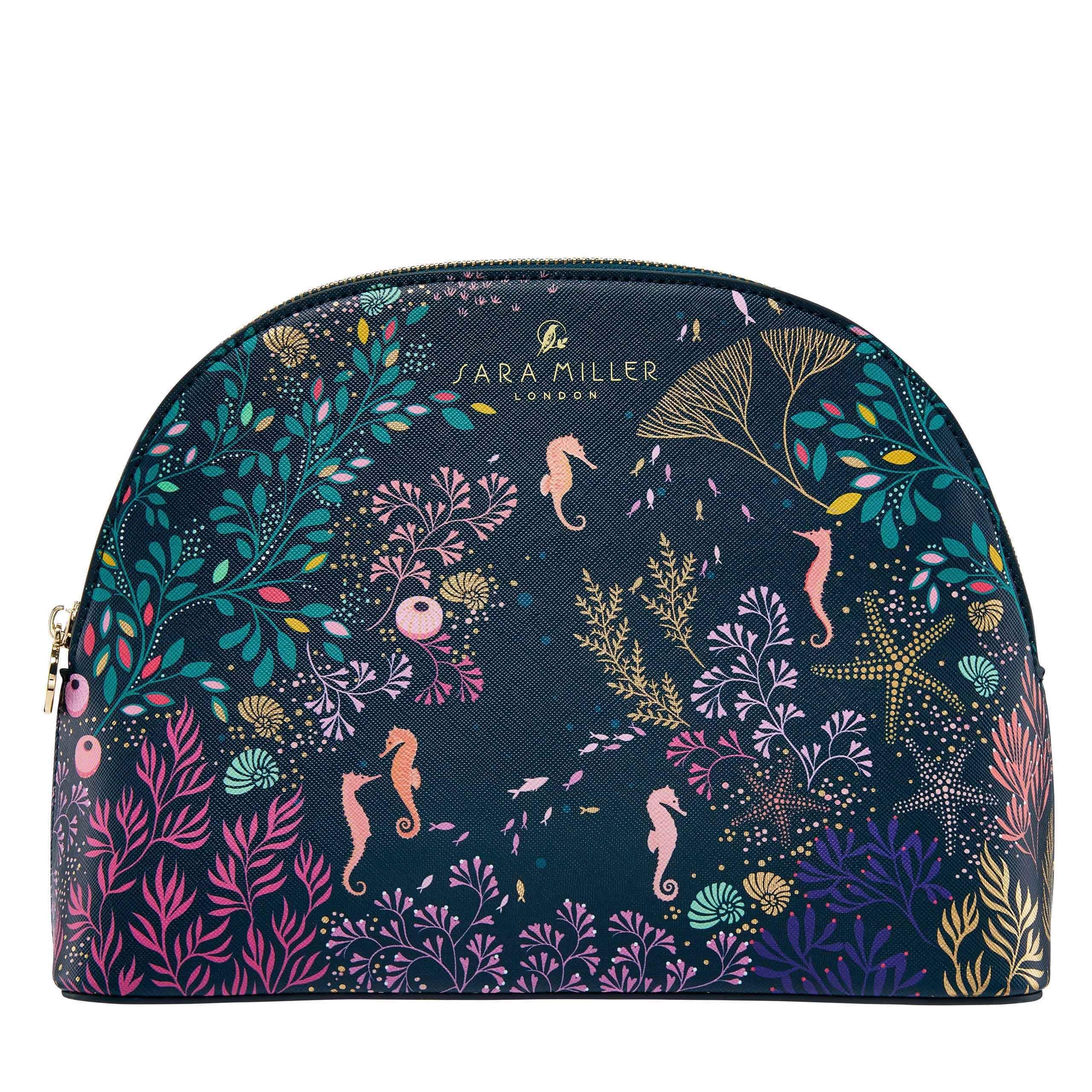 Heathcote & Ivory Sara Miller Underwater Spa Large Cosmetic Bag 