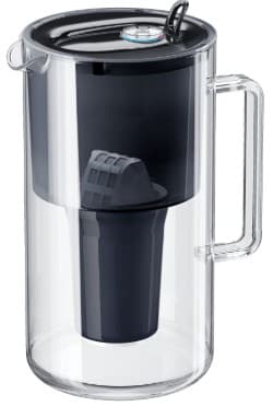 Aquaphor Nord A5 Glass Water Filter Jug (Black)